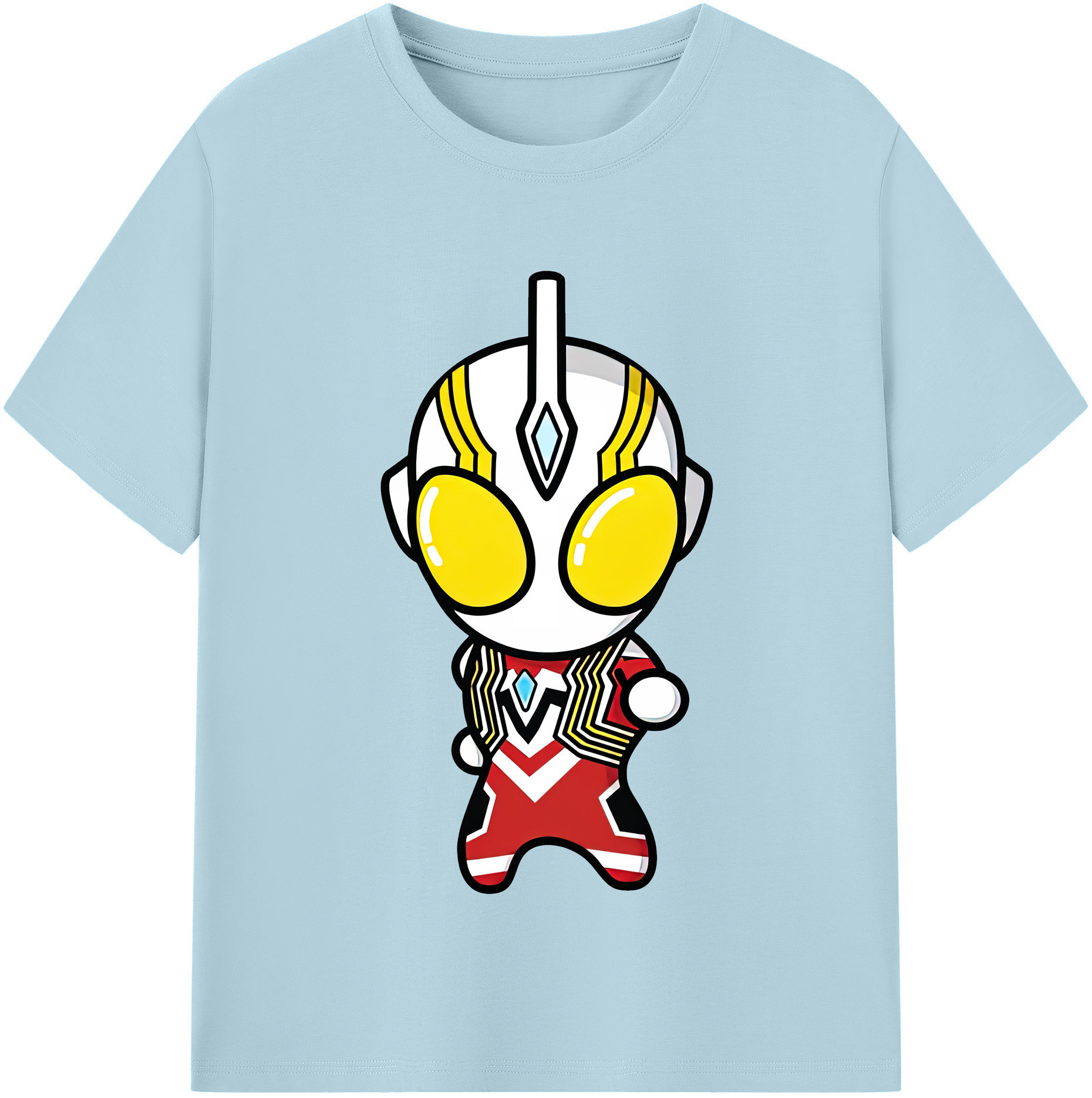 （画像用） ウルトラマン Ultraman 綿100％半袖Tシャツ（フロントプリント）